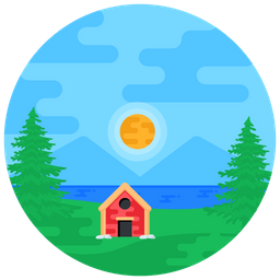 Farm Hut  Icon