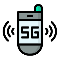 5 G Phone  Icon