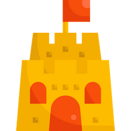 Sand Castle  Icon