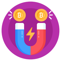 Bitcoin Attraction  Icon