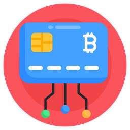 Bitcoin Card  Icon