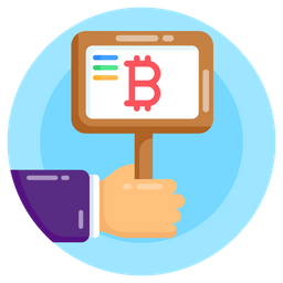 Bitcoin Board  Icon