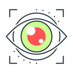 Iris Authentication Eyetap  Icon