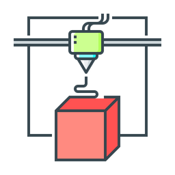 3 D Printer  Icon