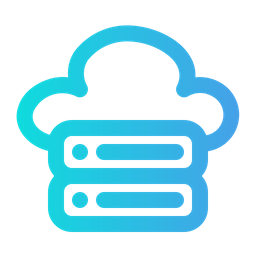 Cloud Server  Icon