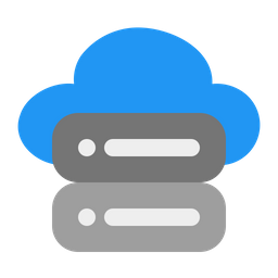 Cloud Server  Icon