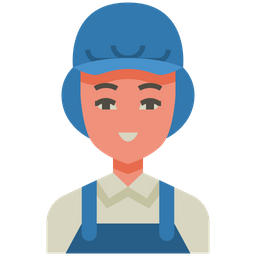 Food Factory Worker  Icon