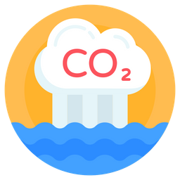 Carbon Dioxide  Icon