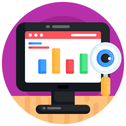 Monitoramento de negócios  Ícone