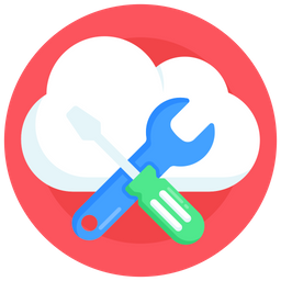 Cloud Maintenance  Icon