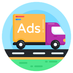 Advertisement Van  Icon