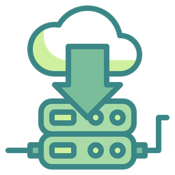 Cloud Download  Icon