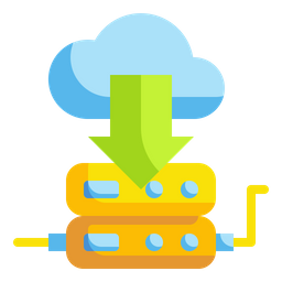 Cloud Download  Icon