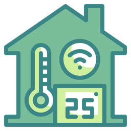 Home Temperature  Icon