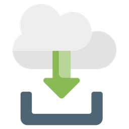 Cloud Downloads  Icon