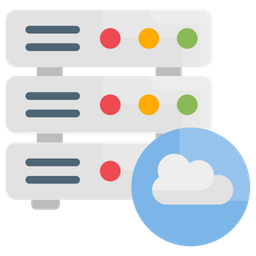 Cloud Database  Icon