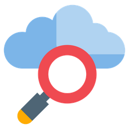 Cloud Data Search  Icon