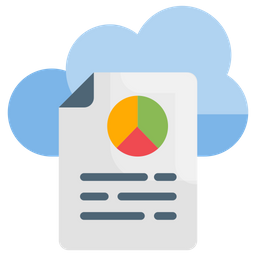 Cloud Data Analytics  Icon