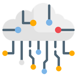 Cloud Circuit  Icon