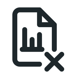 Eliminación de estadísticas de archivos  Icono