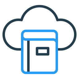 Cloud Book  Icon