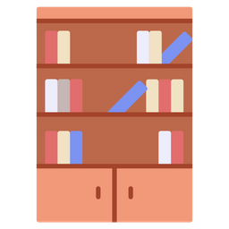 Bücherregal  Symbol