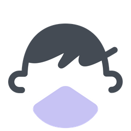 Boy Wear Mask  Icon