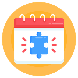 Autism Calendar  Icon