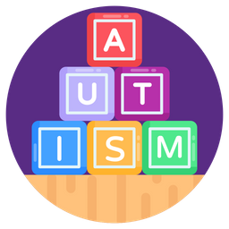 Bloques de autismo  Icono