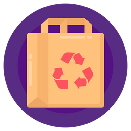 Bag Recycling  Icon