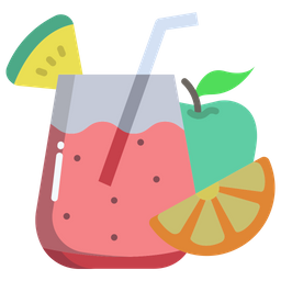 Zumo de frutas  Icono