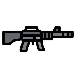 M 16 Gun  Icon