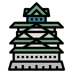 Japan Castle  Icon