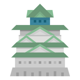 Japan Castle  Icon