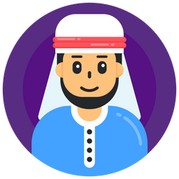 Arabic Man  Icon