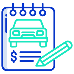 자동차 요금  아이콘