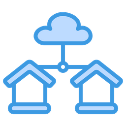 Cloud Server Connection  Icon