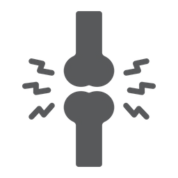 Gelenk- und Knochenschmerzen  Symbol