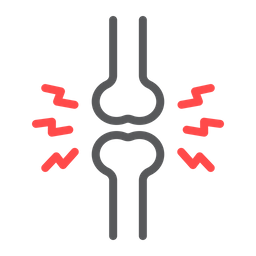 Dolor de huesos en las articulaciones  Icono