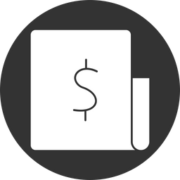 Bank Paper  Icon