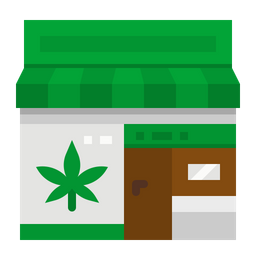 Cannabis Shop  Icon