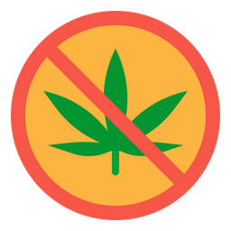 Ban Cannabis  Icon