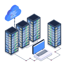 Cloud-Datenserver  Symbol