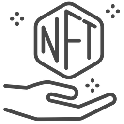 Aceitação de NFT  Ícone