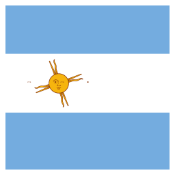 Argentinien  Symbol