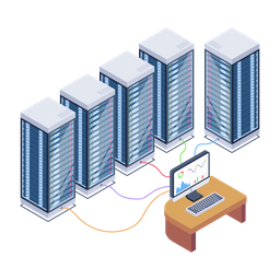 Computer Servers  Icon