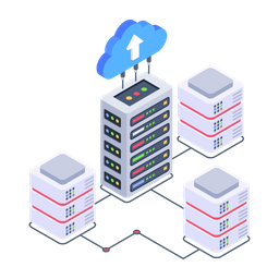 Cloud Data Uploading  Icon