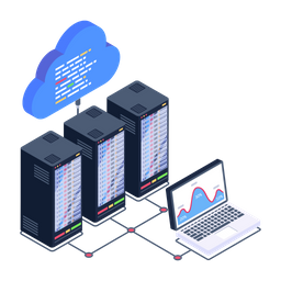 Cloud-Datenbanken  Symbol