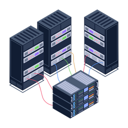 Connected Databases  Icon