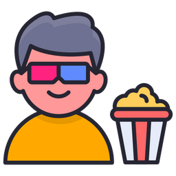 3 D Glasses  Icon